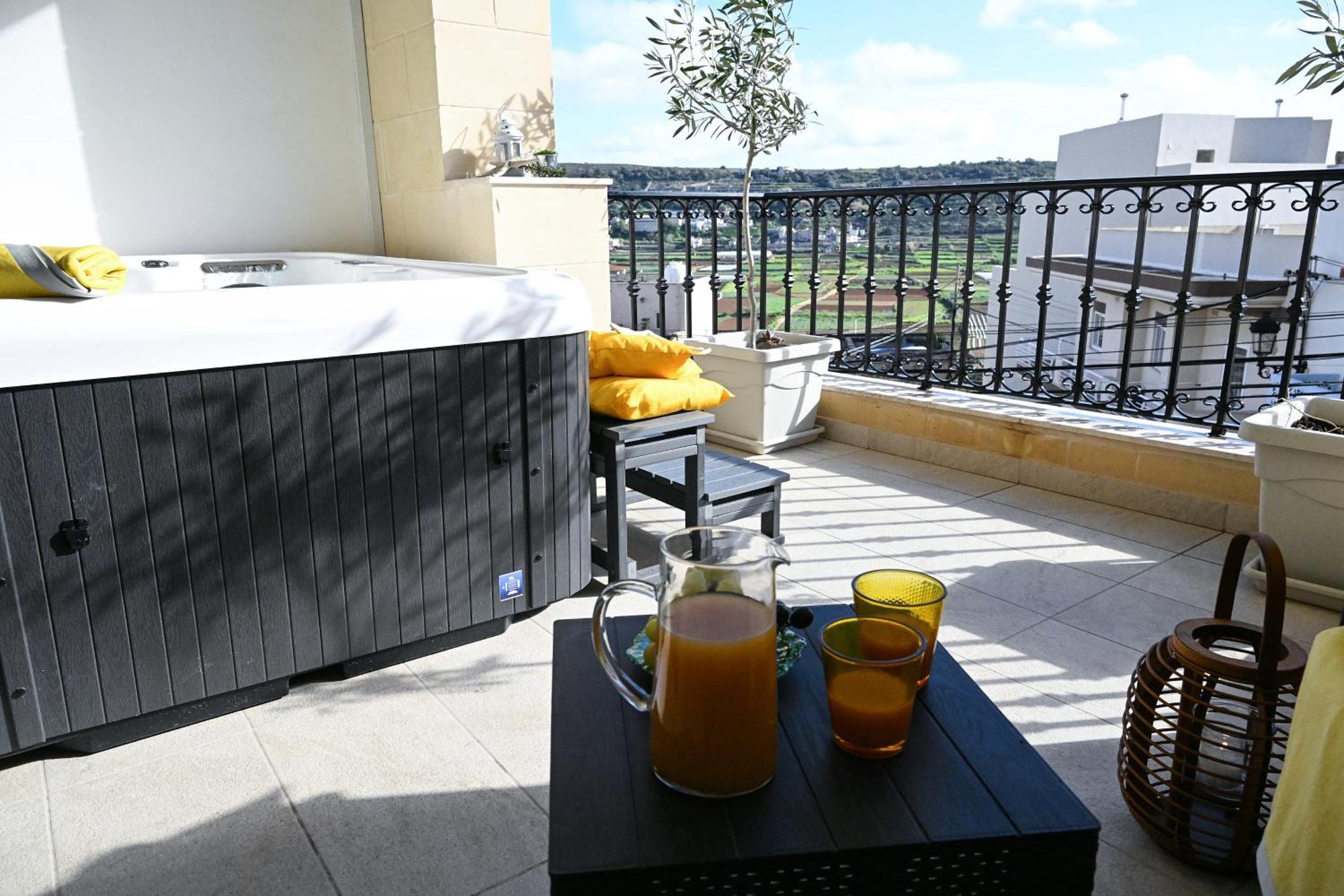 Fl 1 Ta'Lonza Luxury With Hot Tub By Homely المليحة المظهر الخارجي الصورة